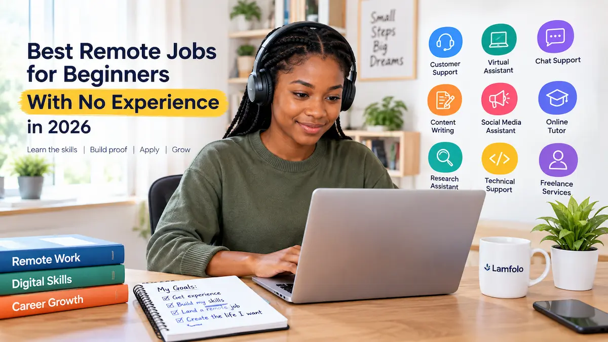Best remote jobs for beginners with no experience in 2026